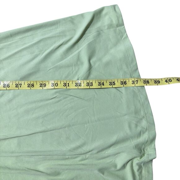 Patagonia Banda Dress Medium Green Twist Front Midi Sleeveless Stretch Gorpcore - Picture 5 of 7